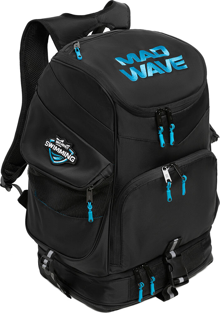 MAD WAVE DUŻY PLECAK BACPACK MAD TEAM  BLACK M11230100W