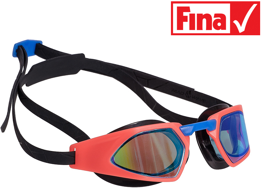 MAD WAVE OKULARKI PŁYWACKIE  MIRROR  X-BLADE  M045903007W