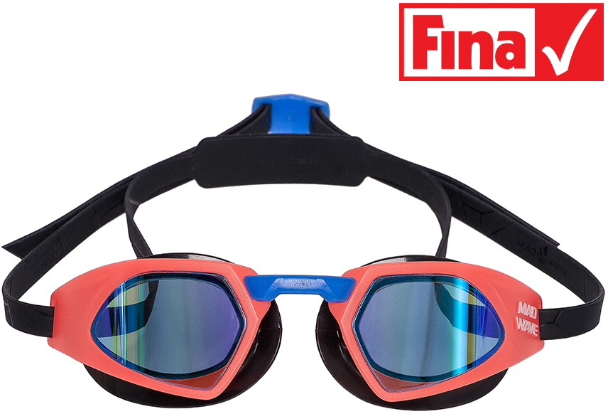 MAD WAVE OKULARKI PŁYWACKIE  MIRROR  X-BLADE  M045903007W