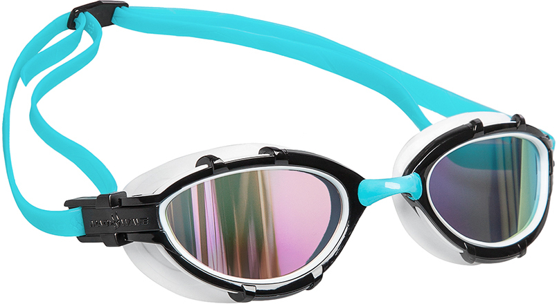 MAD WAVE OKULARY TRIATHLONOWE RAINBOW azure  M042706008W