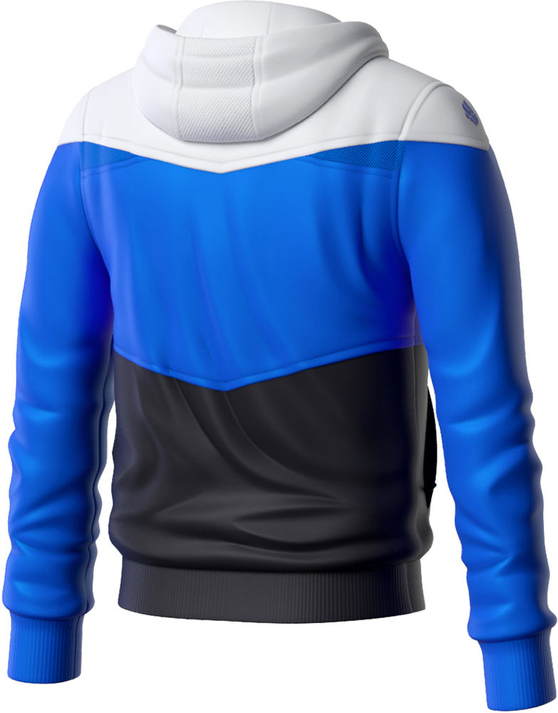 MAD WAVE ROZPINANA BLUZA SPORTOWA JUNIOR PROS BLUE/BK