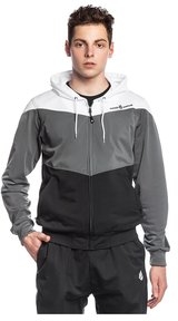 MAD WAVE ROZPINANA BLUZA SPORTOWA PROS GR/BK
