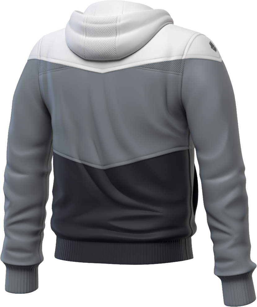 MAD WAVE ROZPINANA BLUZA SPORTOWA PROS GR/BK
